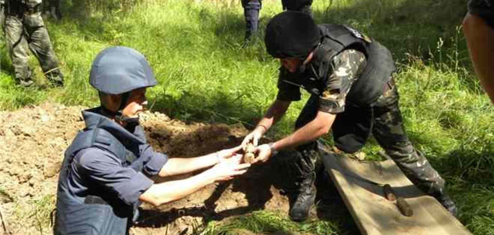 В Черниговской области уничтожили 11 артснарядов и 18 взрывателей к ним