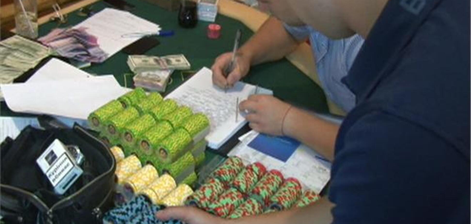 В Одессе 'накрыли' очередное подпольное казино