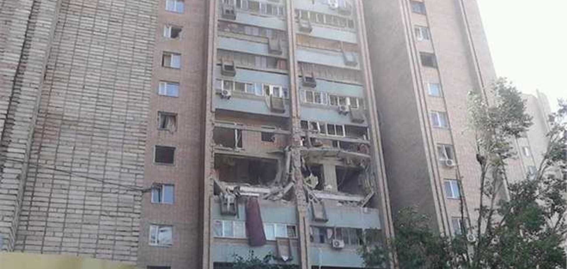 У центрі Луганська вибухнув 12-поверховий будинок