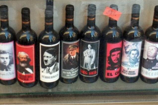 Євреї Італії закликають бойкотувати вино з Гітлером, Муссоліні і Сталіним
