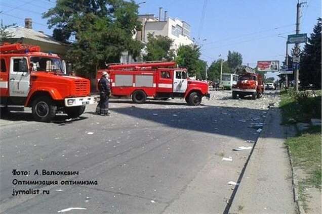 У мережі з'явилося відео НП в Луганську