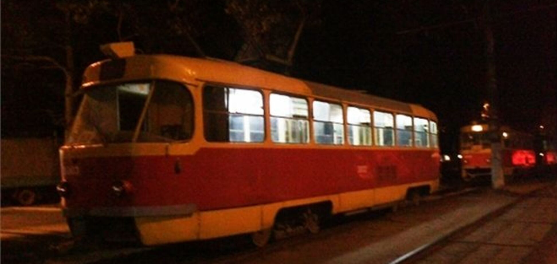 В Одессе пьяный водитель угнал трамвай