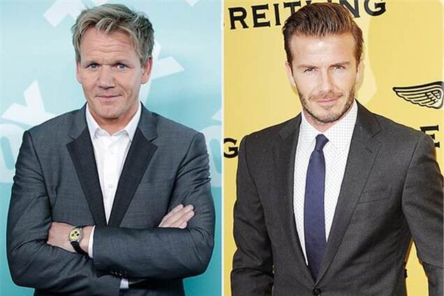 Дэвид Бекхэм и Гордон Рамзи откроют ресторан