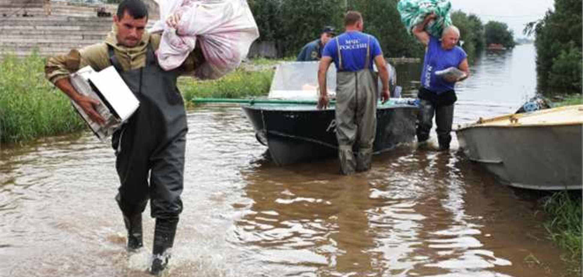 Наводнение в Амурской области России развивается по худшему сценарию