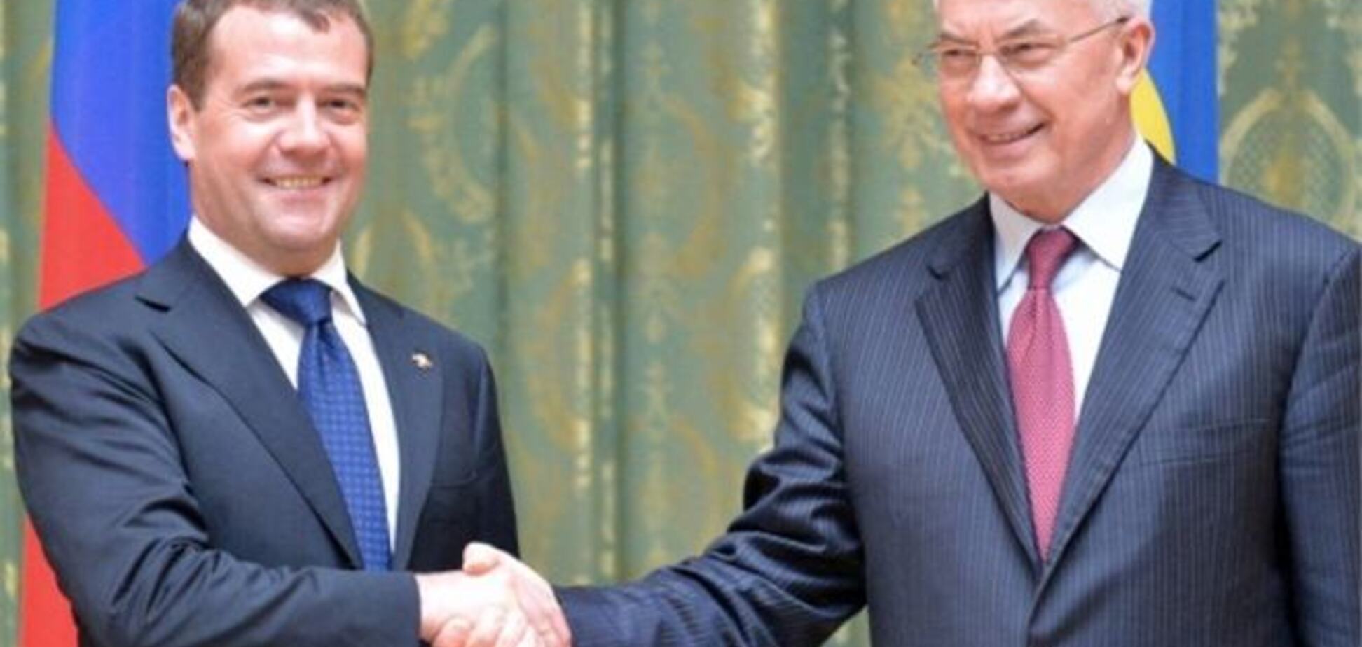 Азаров и Медведев не видят торговой войны между Украиной и РФ