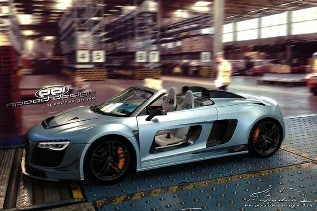 Audi R8 оснастят дырявыми дверьми