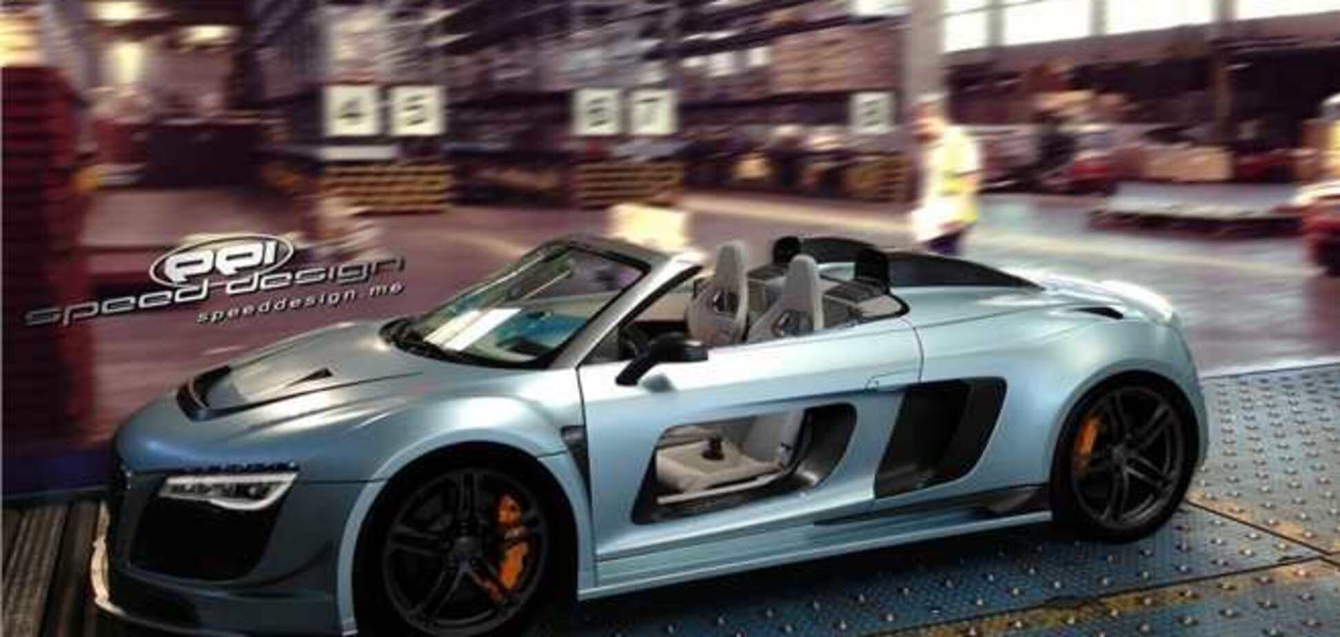 Audi R8 оснастят дырявыми дверьми