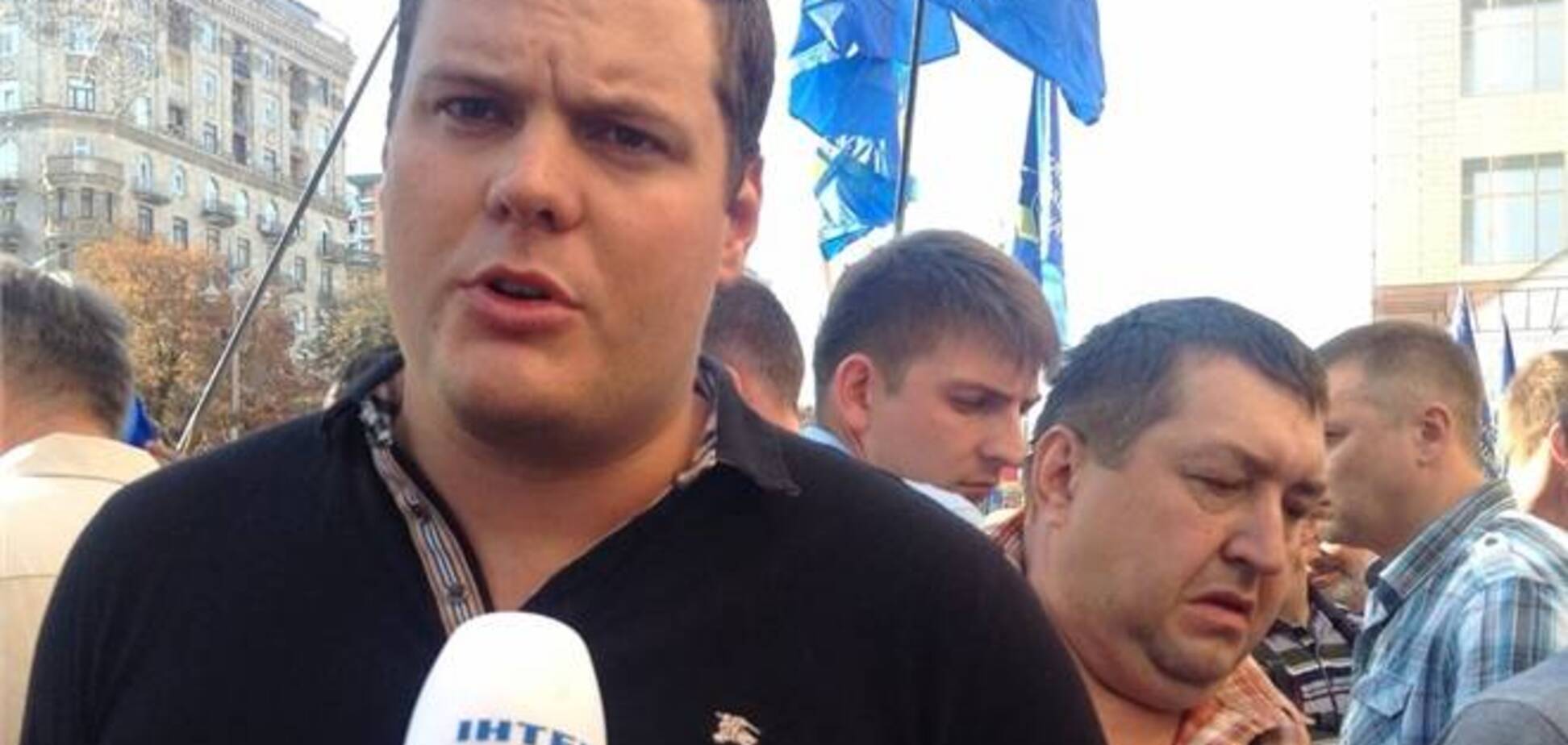 Несколько свободовцев прорвалось в Киевсовет