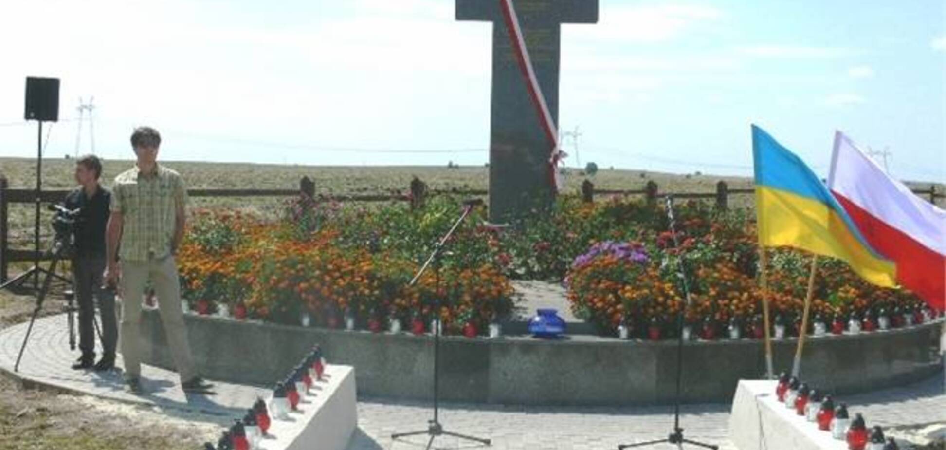 На Львовщине поставили памятник погибшим в боях с конницей Буденного