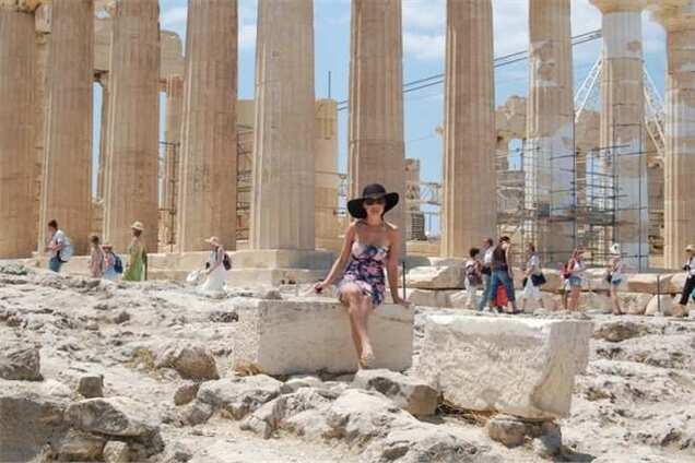 Гордиенко, Фагот и Навроцкая отдохнули в Греции