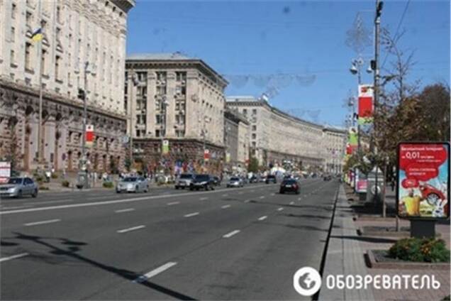 На День Незалежности центр Киева перекроют 