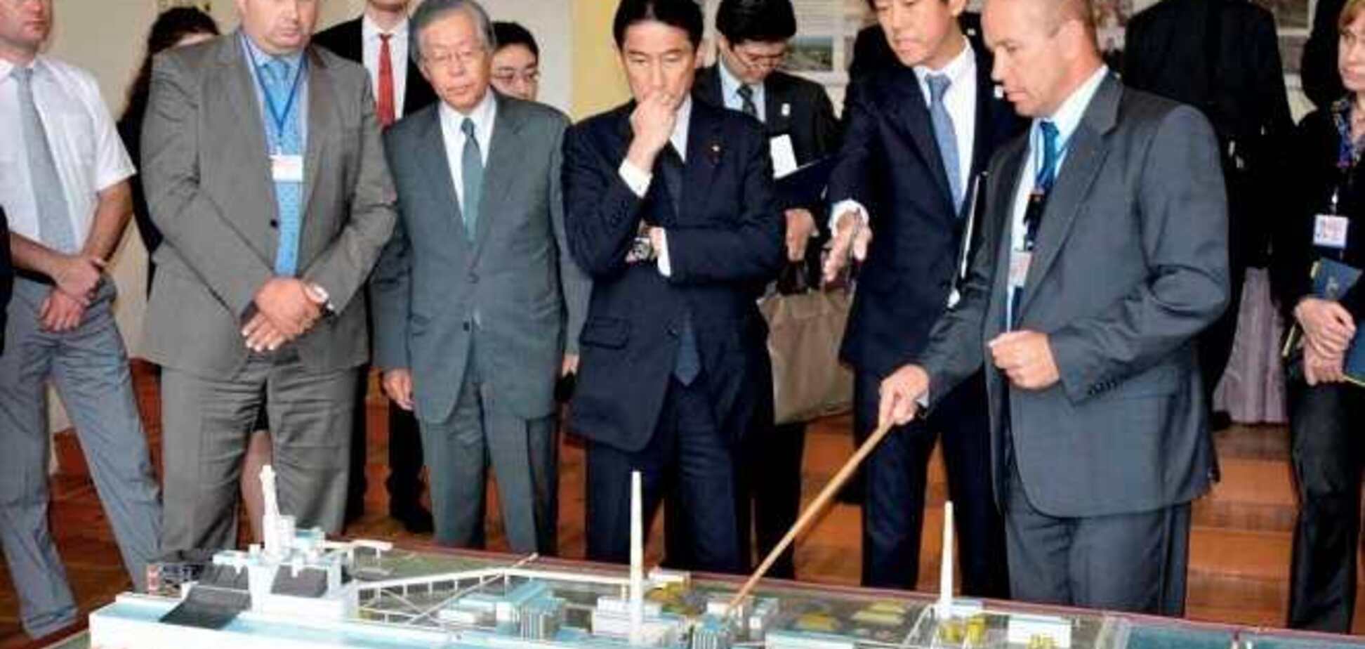 Министр иностранных дел Японии посетил ЧАЭС