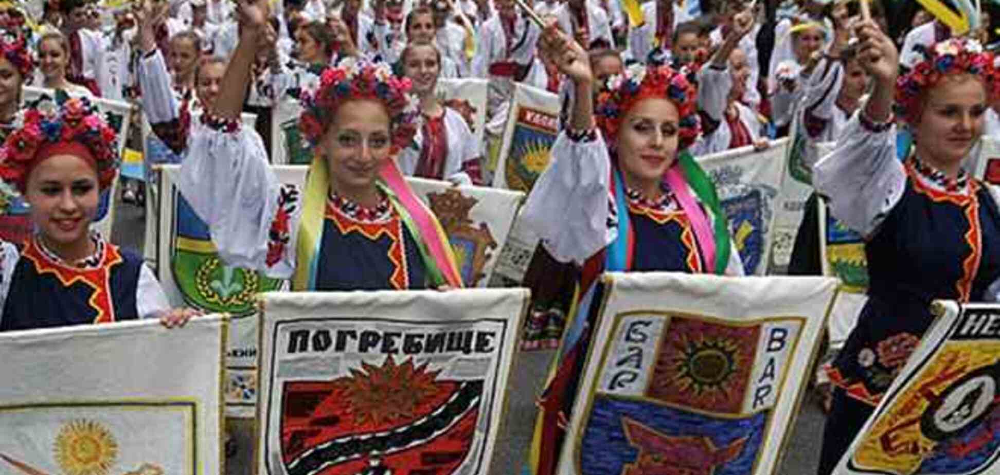 В Киеве День независимости праздновали полмиллиона человек, в других городах еще полмиллиона
