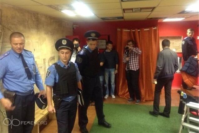 В милиции объяснили, что ищут в офисе FEMEN