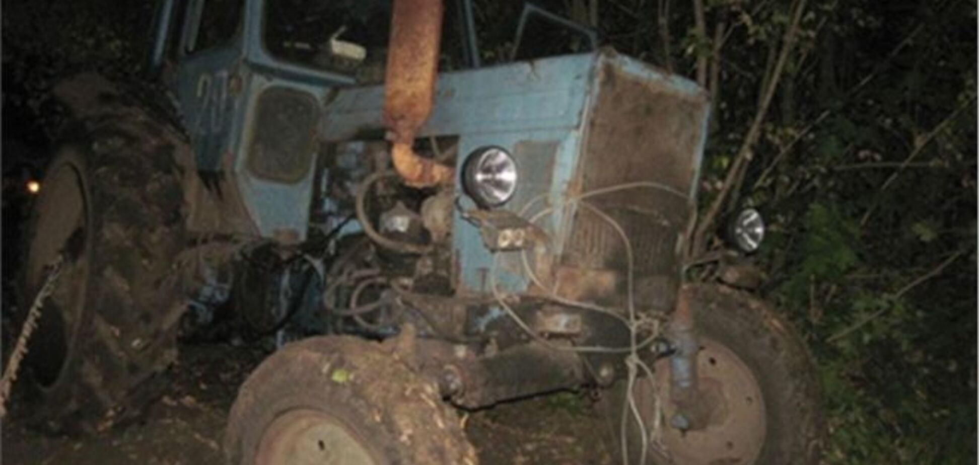 Пьяные россияне на тракторе заехали в Украину