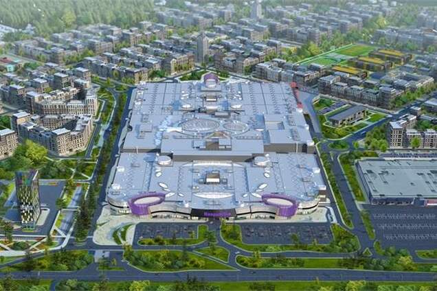 В Киеве построят гигантский ТРЦ с целым городом в придачу