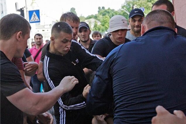 Милиция: Титушко послужил примером для 'парней спортивного телосложения'