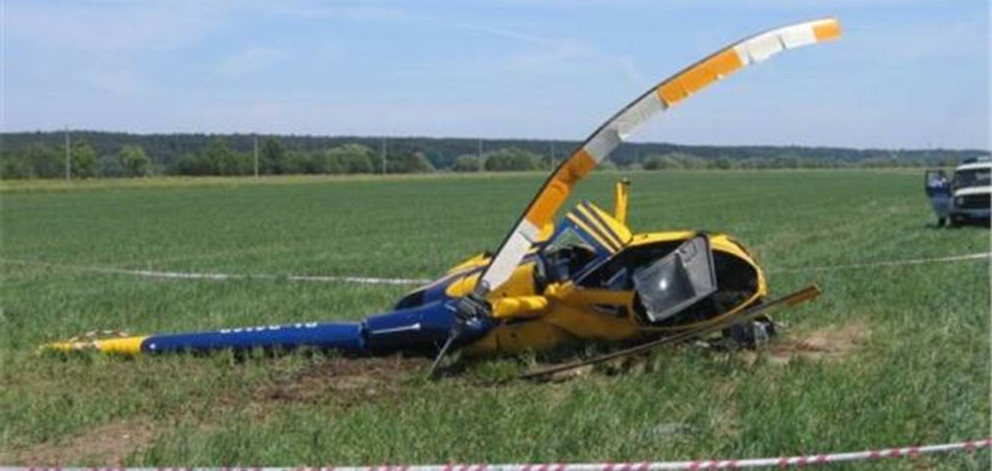 Українець загинув під час аварії вертольота