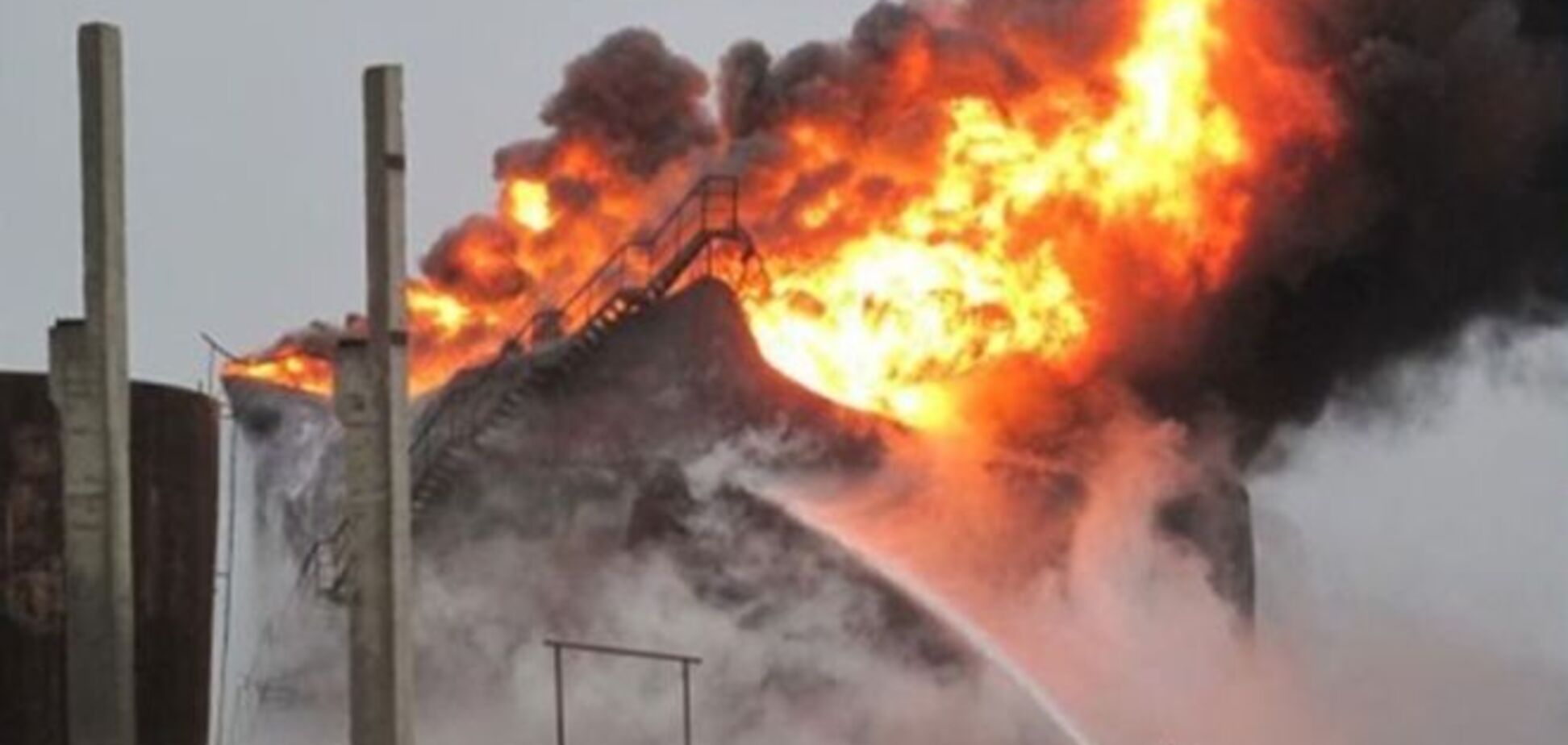 В Дагестане горел нефтезавод
