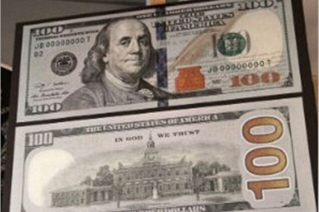 Украинцев предупреждают о фальшивых долларов нового образца