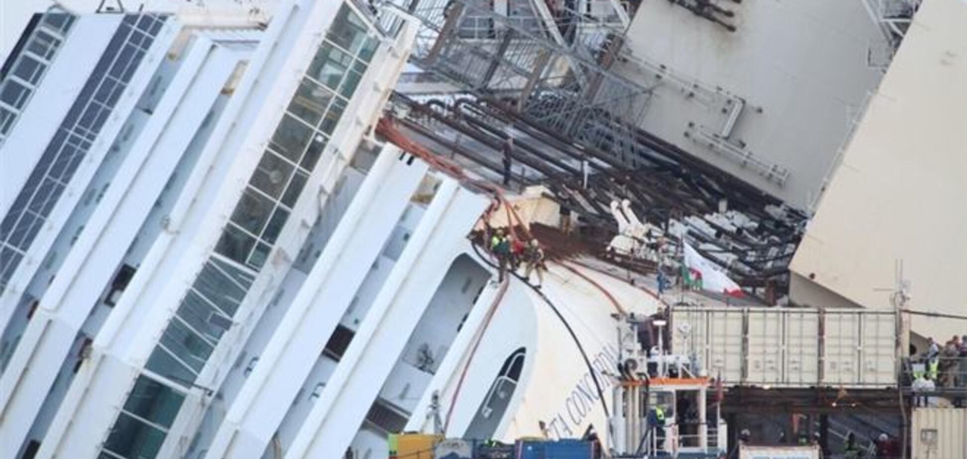 Началась операция по подъему Costa Concordia