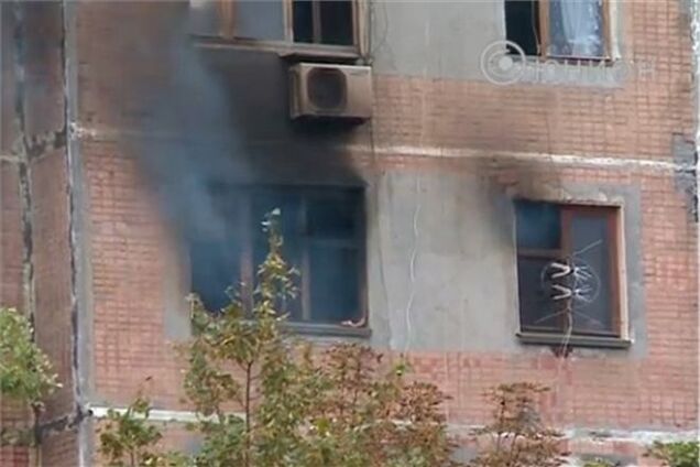 Названа предварительная причина пожара в многоэтажке Макеевки