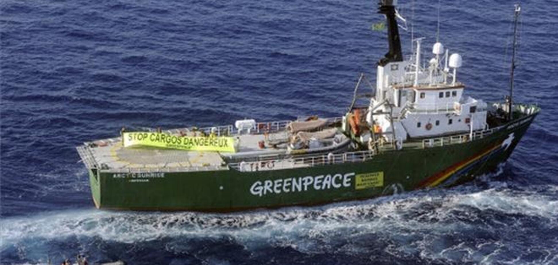 Greenpeace заявив про огляд його судна російськими прикордонниками