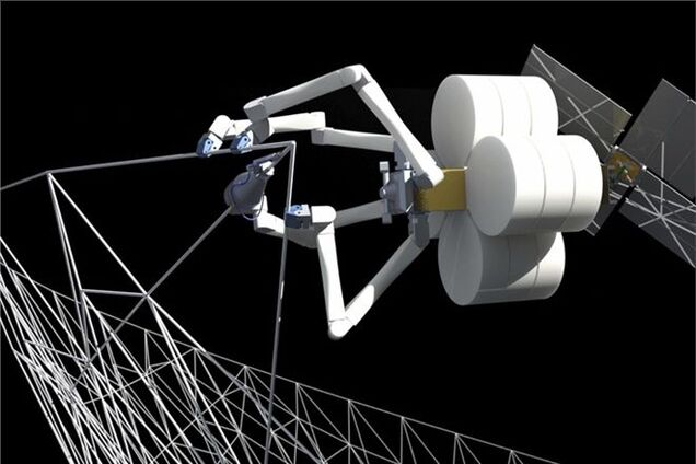NASA разрабатывает систему для 3D-печати огромных конструкций на орбите Земли