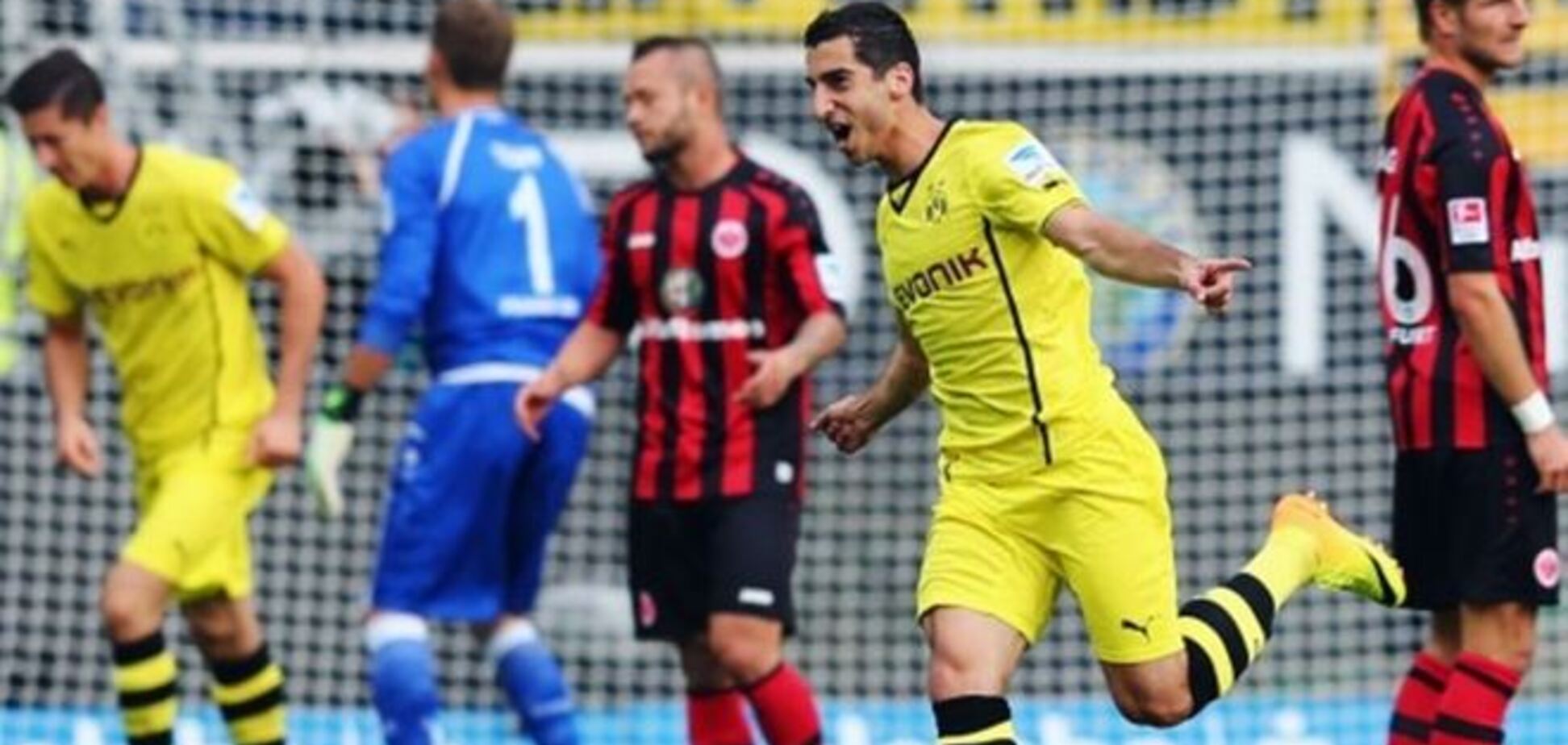 Дубль Мхитаряна принес победу 'Боруссии'. Видео