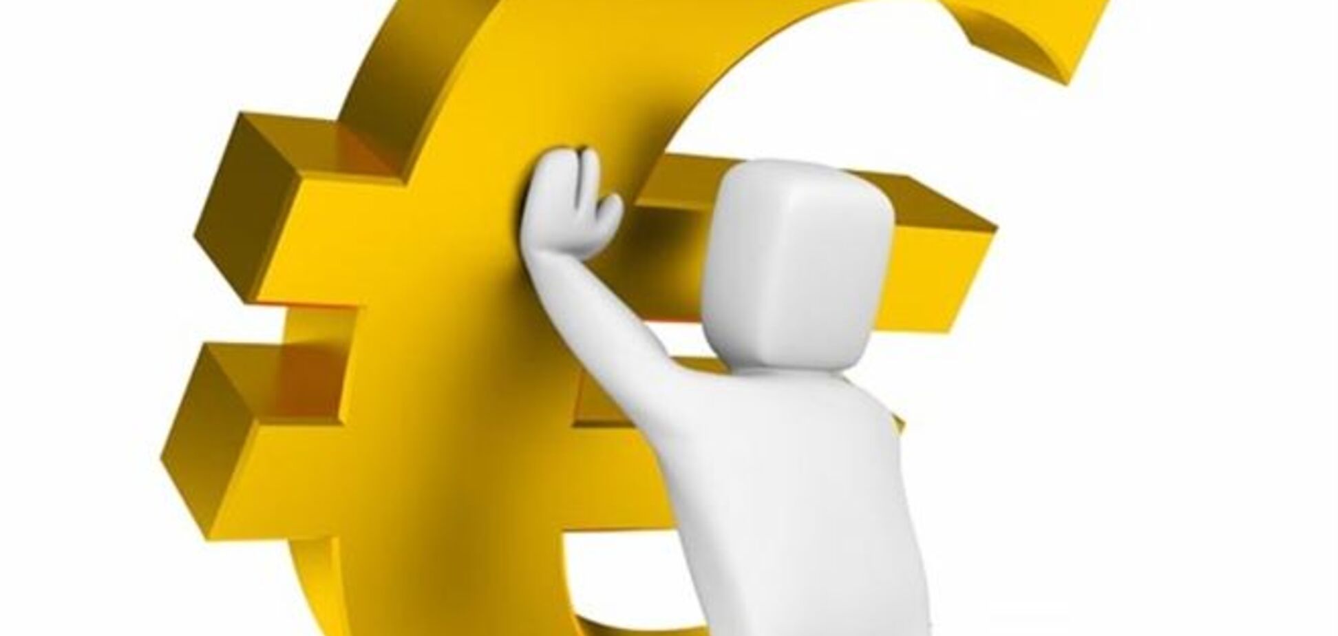 Евро упал на межбанке на 1 грн