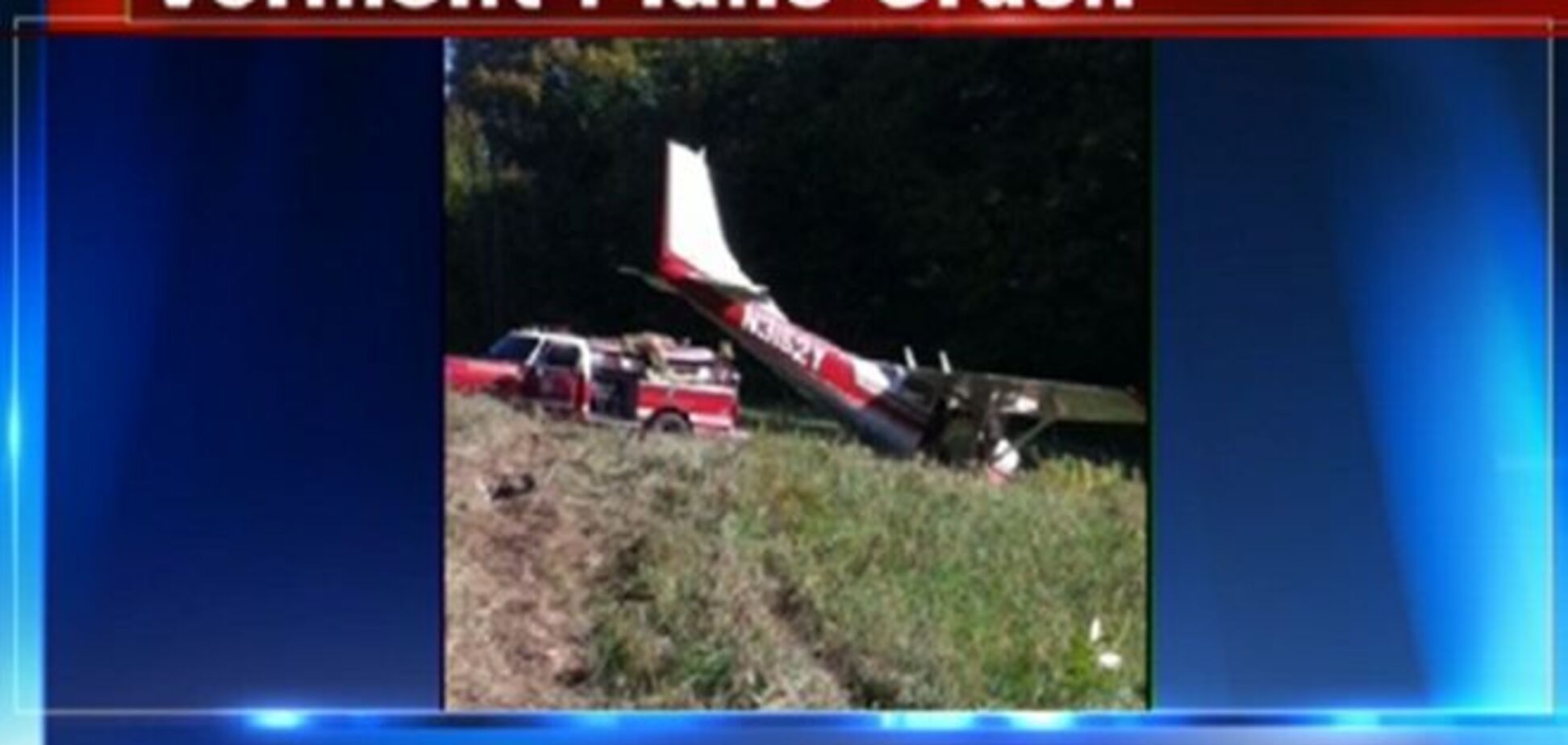 В американском штате Вермонт разбился самолет