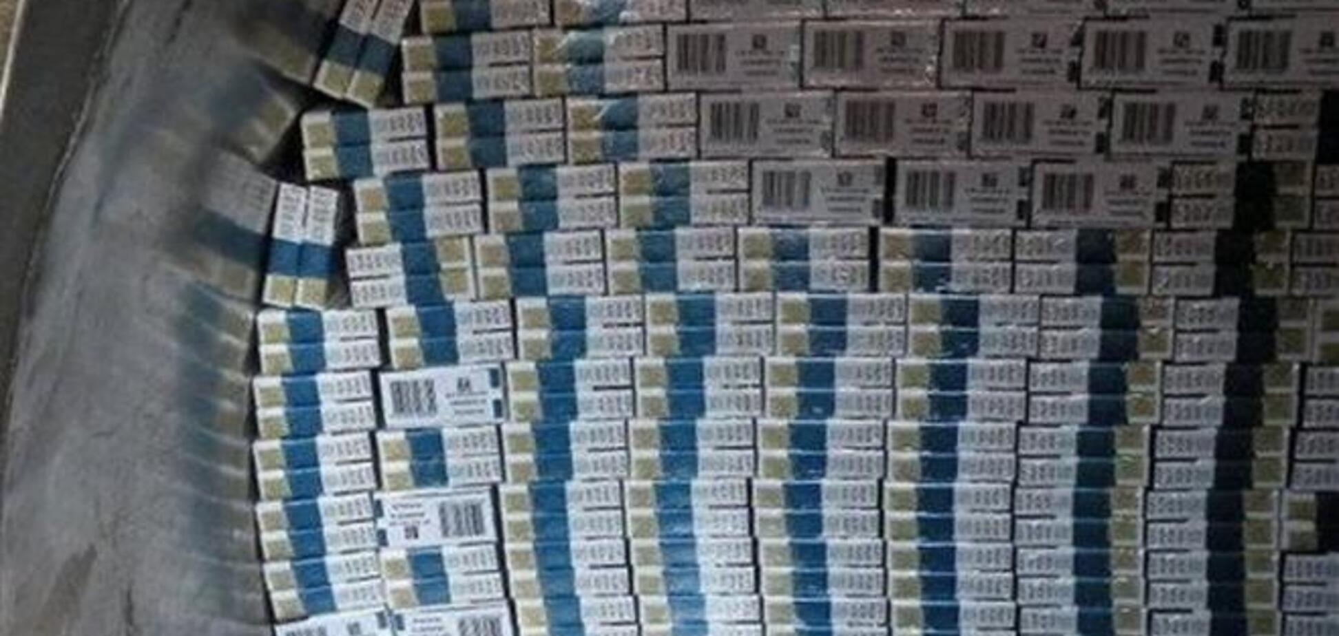 На Львовщине задержана крупнейшая с начала года контрабанда сигарет