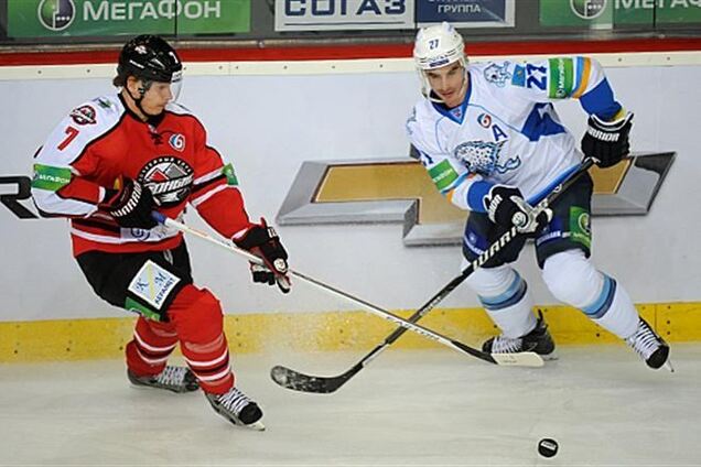 КХЛ. 'Донбасс' уступил в домашнем матче