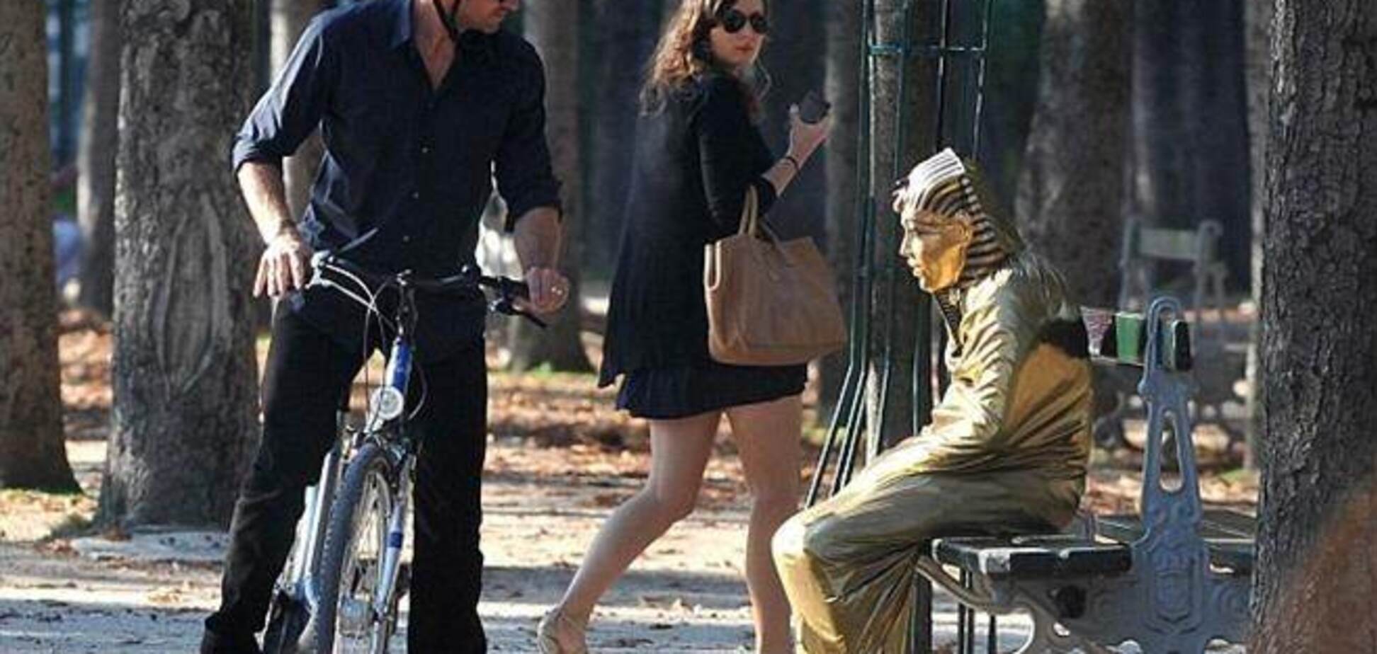 Хью Джекман наткнулся на фараона в Париже