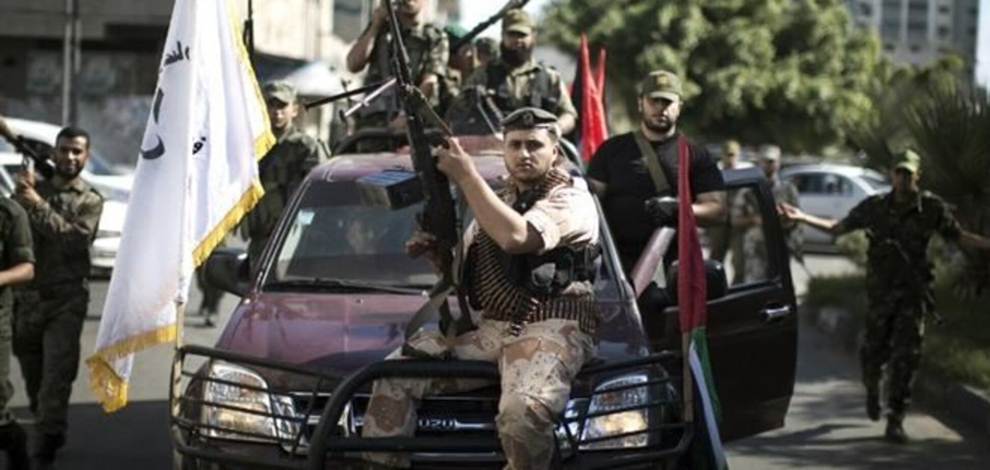 ХАМАС провел военный парад на улицах Газы