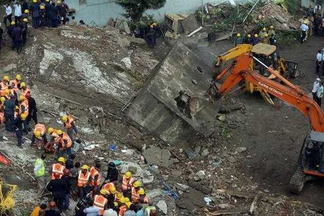 В Мумбаи обрушился пятиэтажный дом