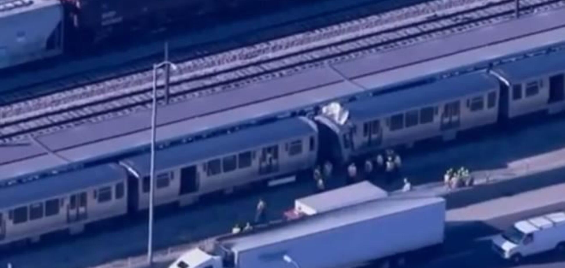 В Чикаго столкнулись поезда метро: есть пострадавшие