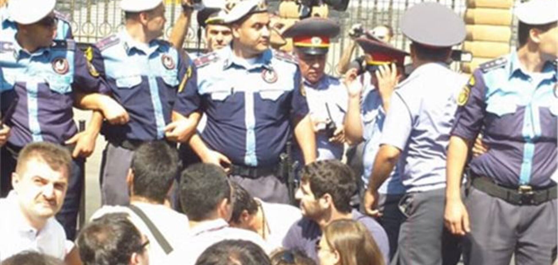 Поліція Вірменії розігнала акцію протесту проти Митного союзу