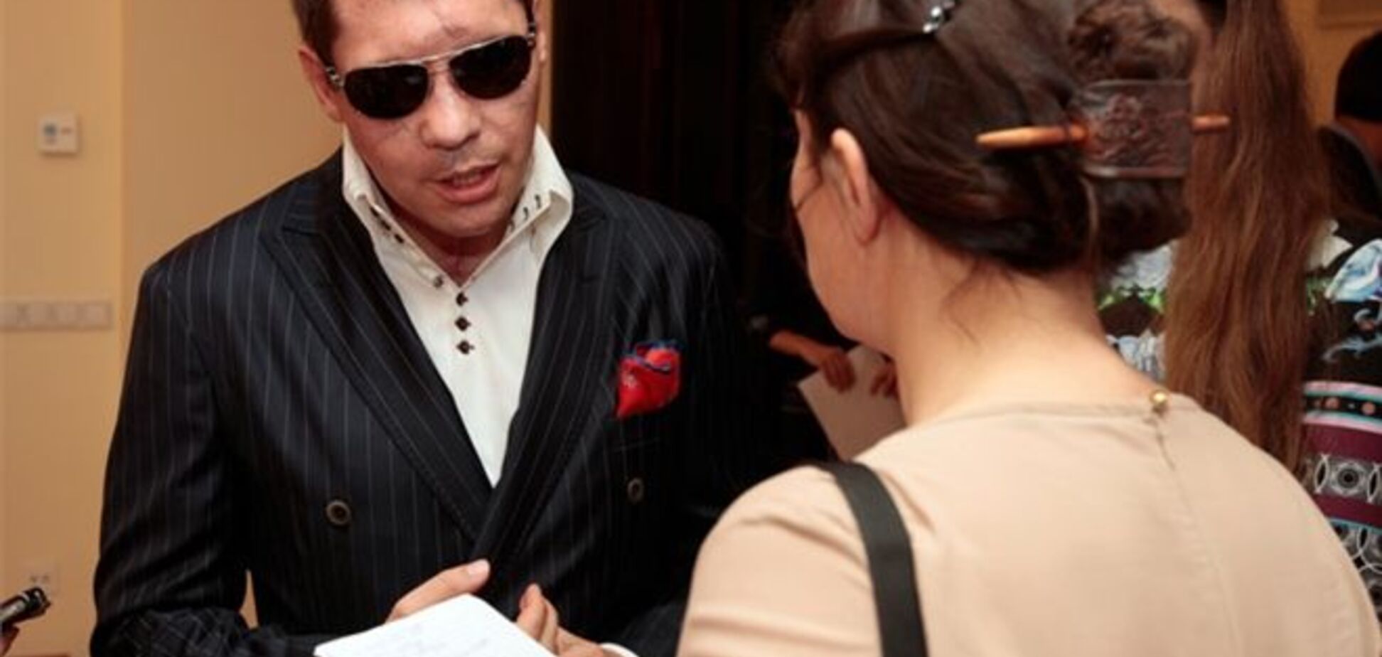 Ослепший Пабат станет телеведущим