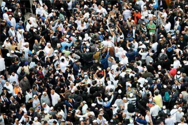 Хасиды в Умани готовятся встретить новый 5774-й год