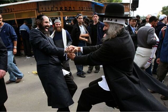 В Умань на празднование иудейского Нового года приехало рекордное количество хасидов
