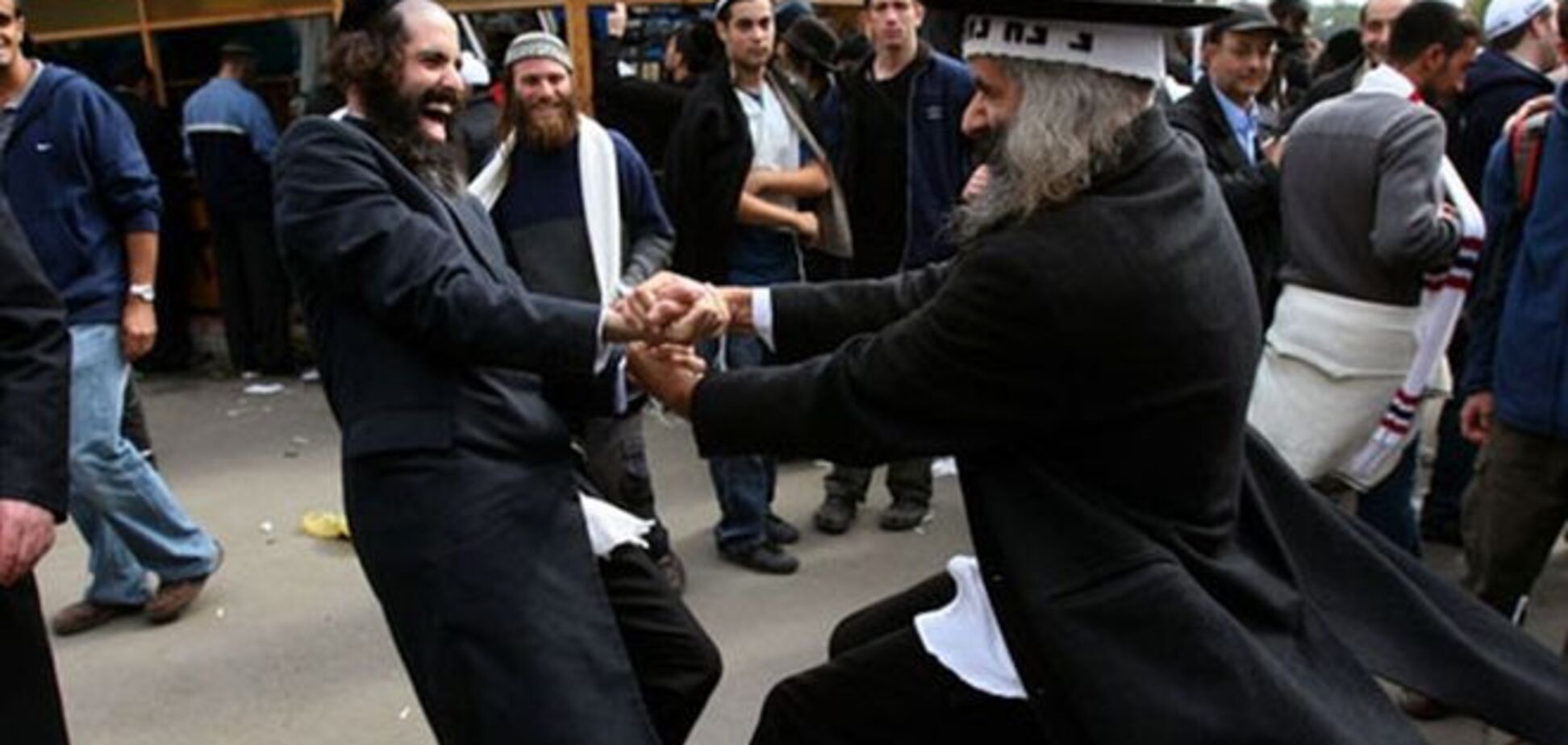 В Умань на празднование иудейского Нового года приехало рекордное количество хасидов
