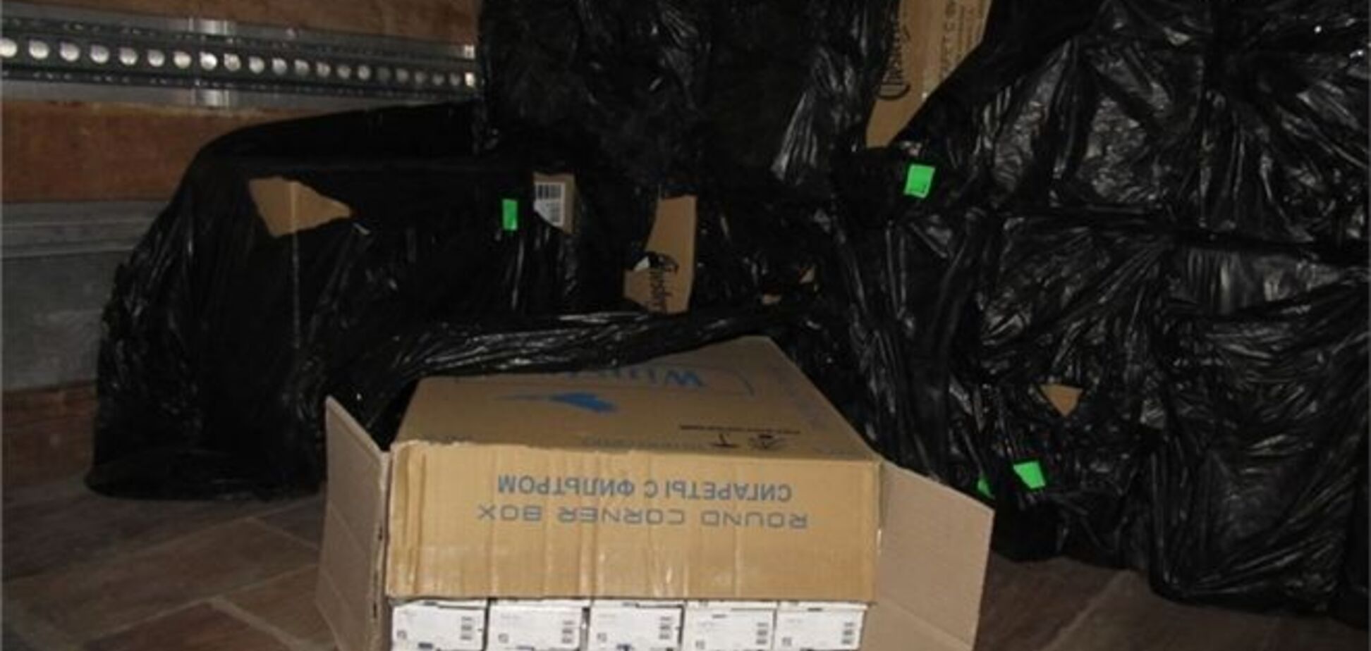 Пограничники задержали партию контрабандных сигарет на 700 тыс грн