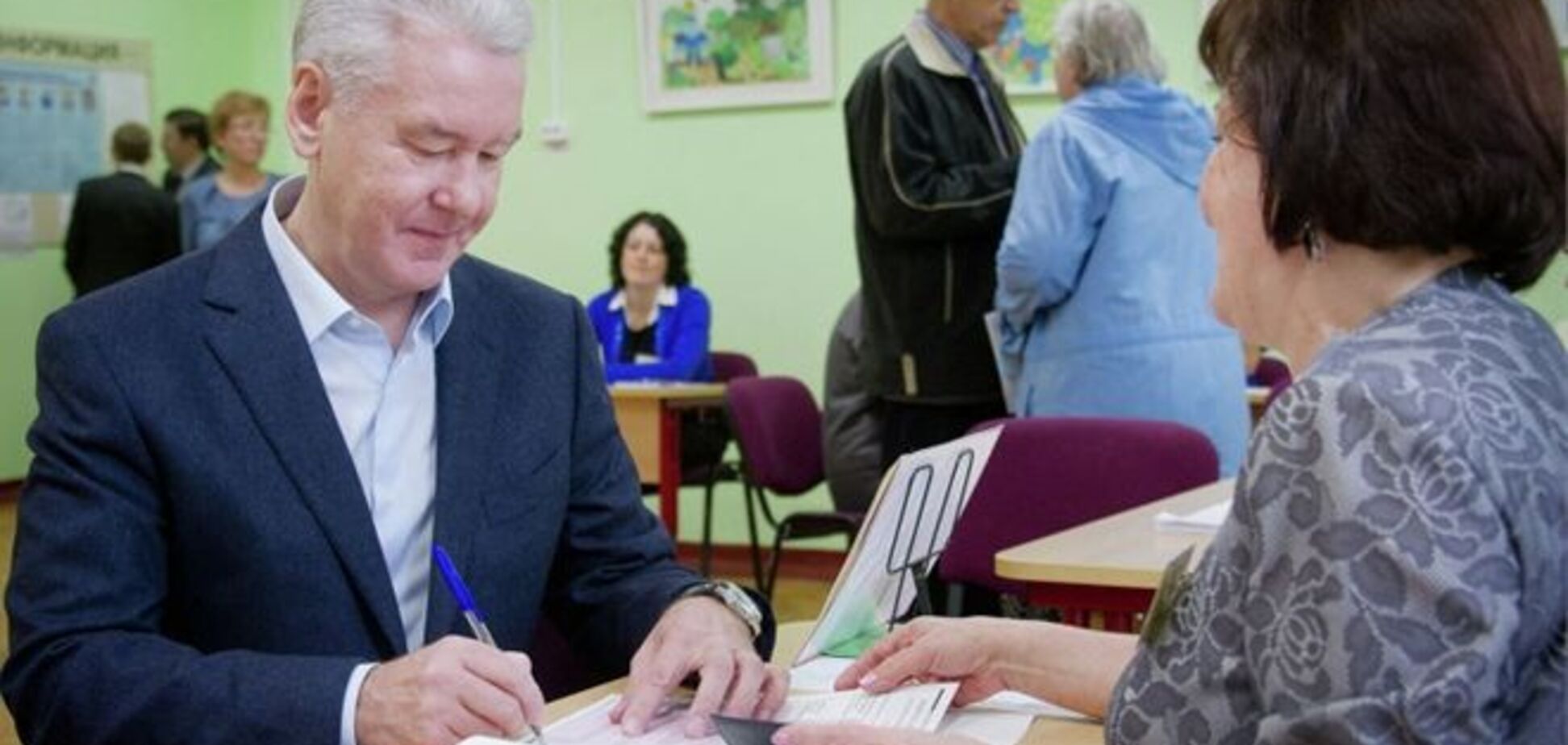 Экзит-поллы отдают победу на выборах в Москве Собянину