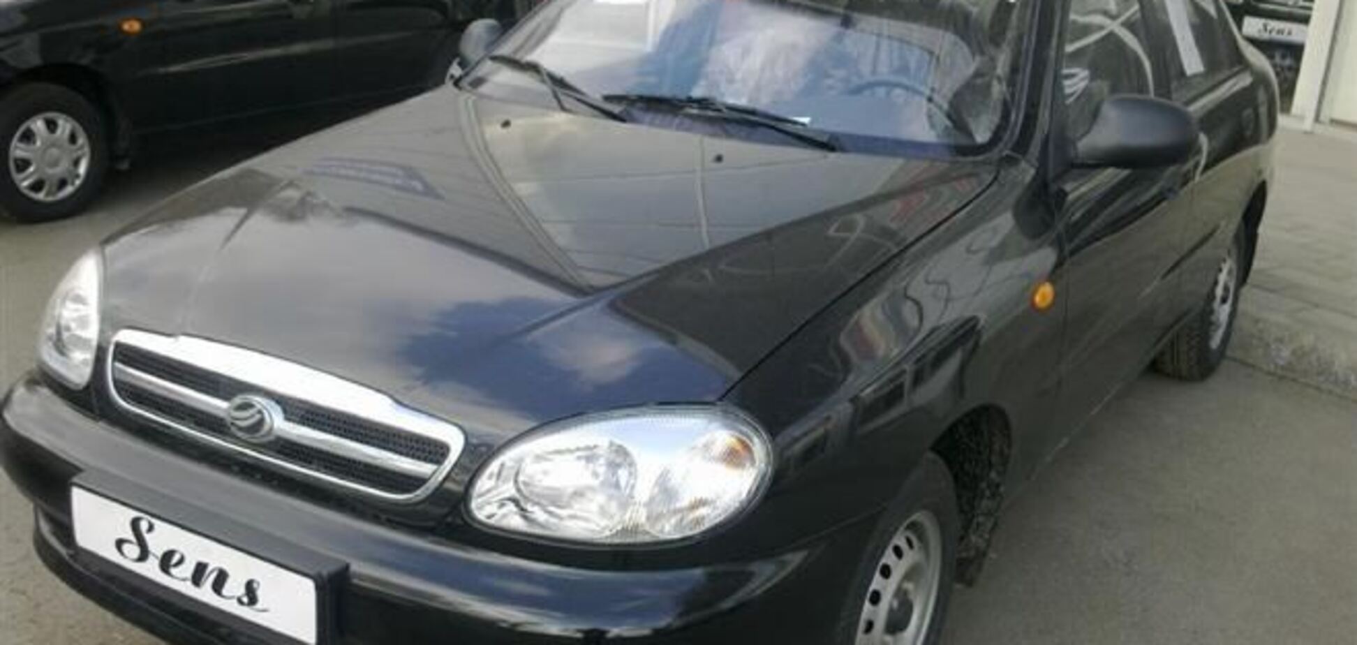 В 2013 году украинцы чаще всего покупали ZAZ Sens и Hyundai Accent