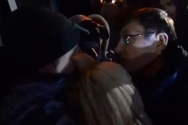 Под райсудом Луценко был пьян и обзывал беркутовцев 'быдлом' и 'пид…сами'