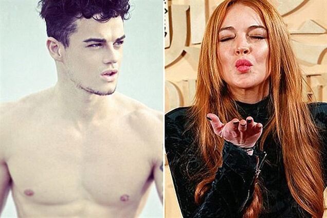 Линдси Лохан встречается с британским манекенщиком