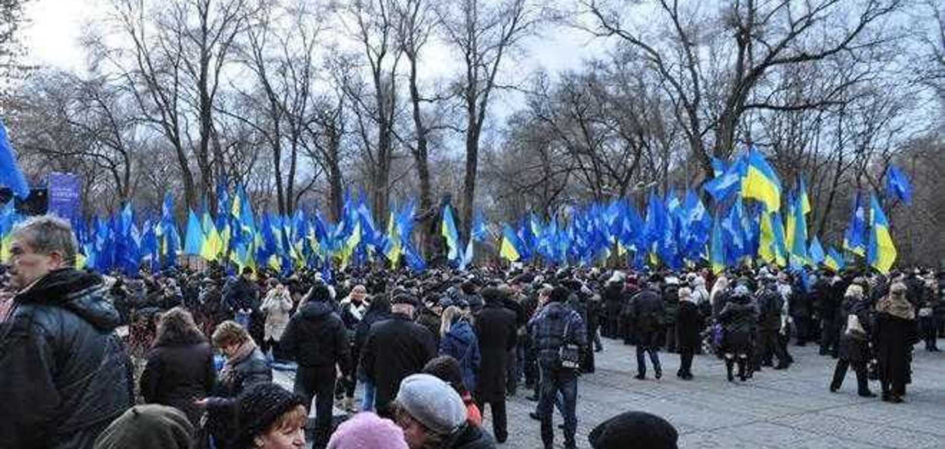 Антимайдановцы не будут идти на Евромайдан этой ночью