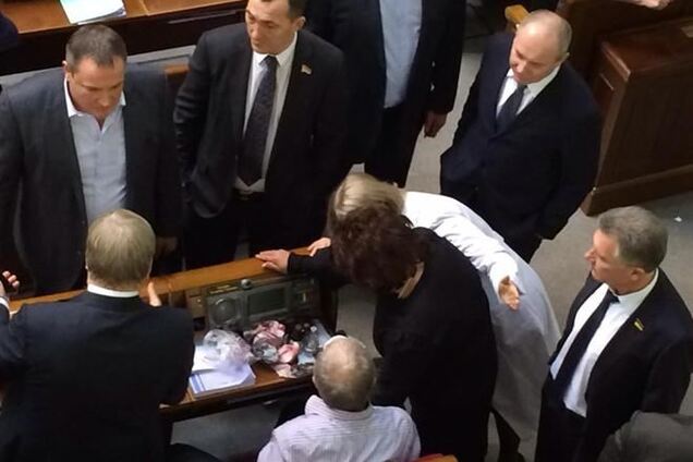 Регионалу во время принятия бюджета разбили лоб