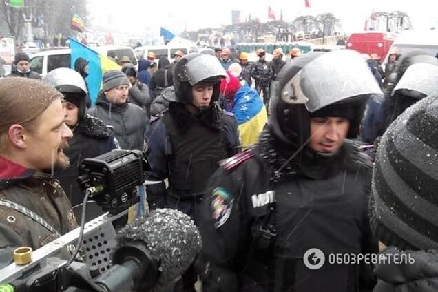 В центр Киева стянули 2 тысячи 'беркутовцев' и бойцов ВВ